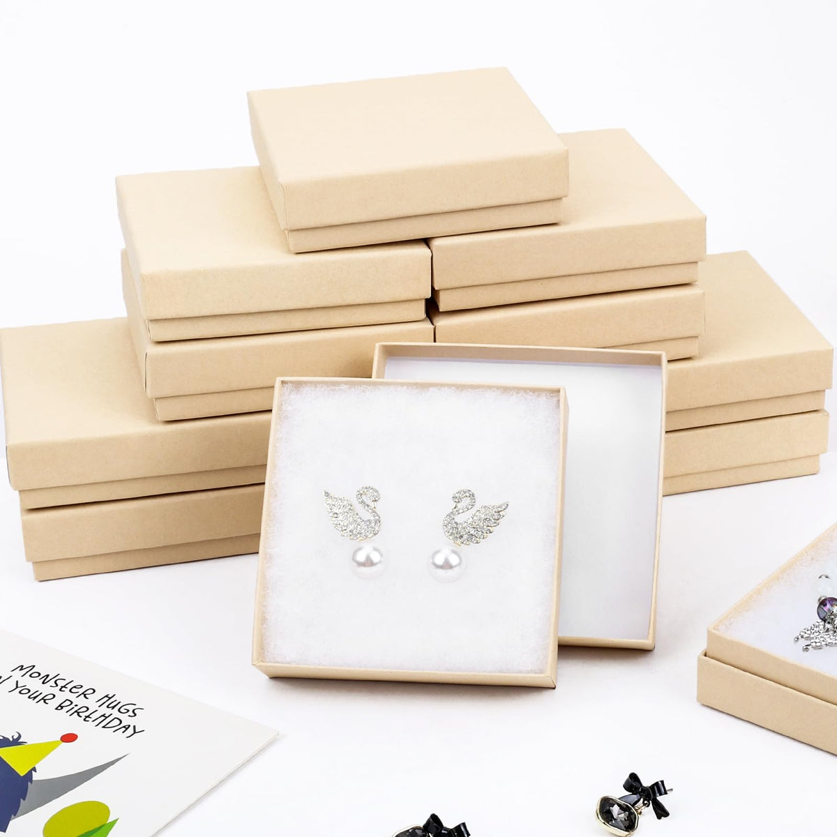 Jewelry Gift Boxes Cardboard Jewelry Boxes 40 Pack 3 5x3 5x1 - batifine Official Imagery - 8