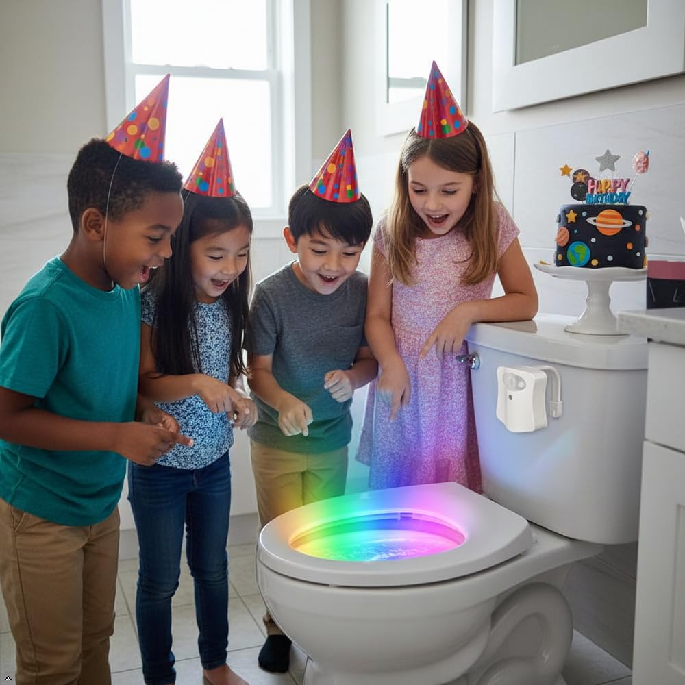 Toilet Light Motion Sensor Unique White Elephant Gift Ideas Tech Acces - View 8
