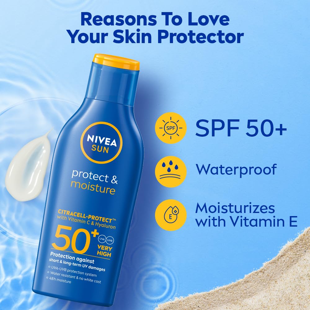 Nivea Moisturizing Sun Lotion SPF 50 - NIVEA