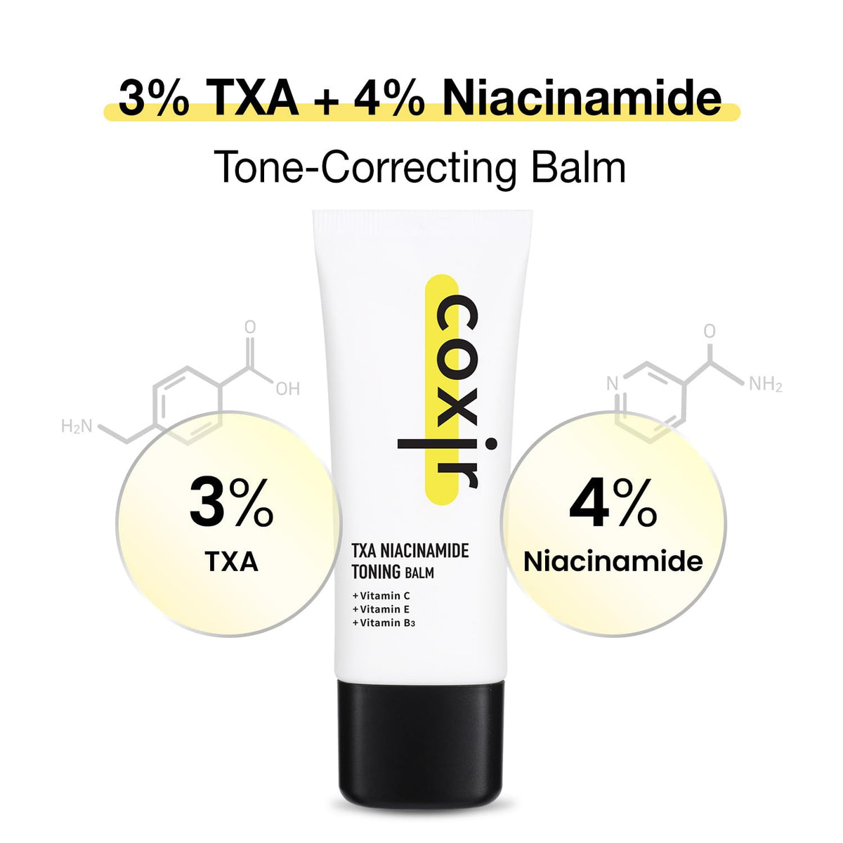 coxir TXA Niacinamide Toning Balm 4 Concentration 1 35 fl oz - coxir Official Imagery - 3