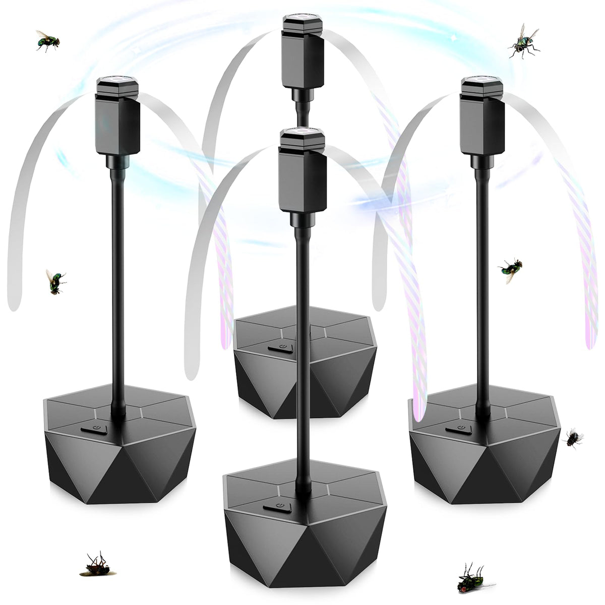 Fly Fans for Tables Fly Repellent Fan Outdoor Indoor Keep - PIMAG Official Imagery - 1