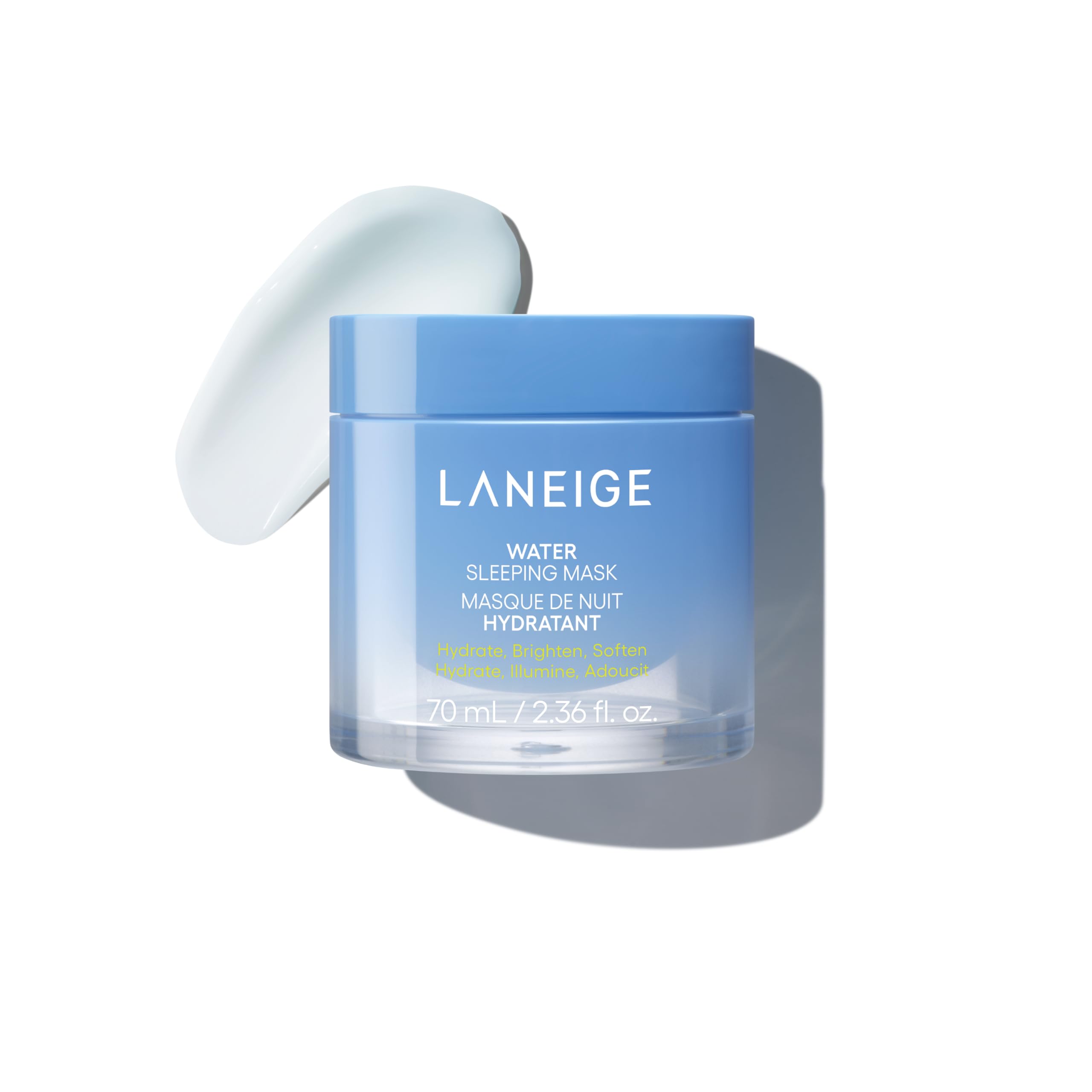 Water Sleeping Mask: Hydrating Korean Overnight Face Mask with Hyaluronic Acid Blend & Niacinamide, for Deep Hydration, Glowing Skin & Barrier Support | Korean Skin Care - Elefair Tech Official Product View 2
