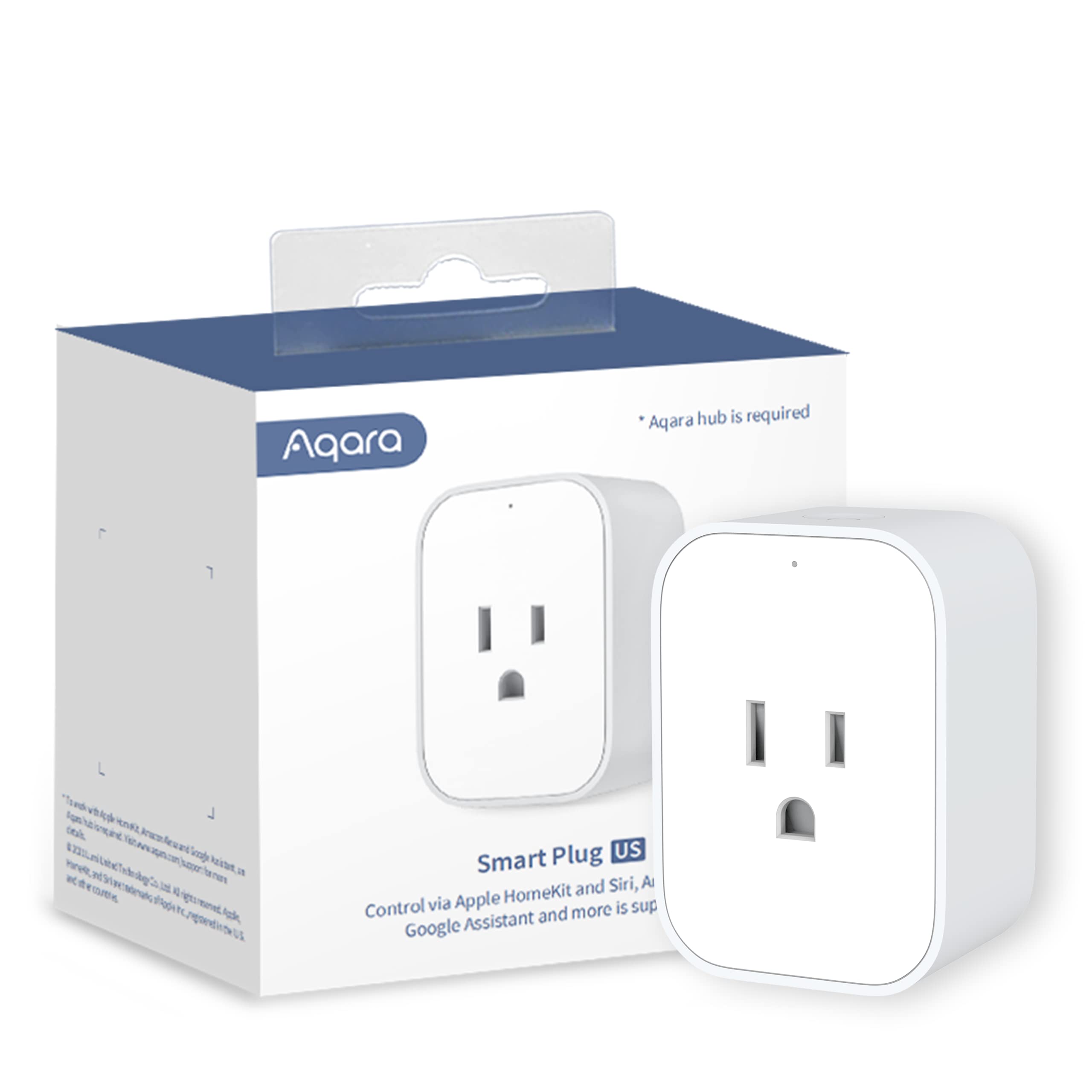 Aqara Zigbee Smart Plug with Energy Monitoring, Overload Protecti - Aqara Official Product View 1