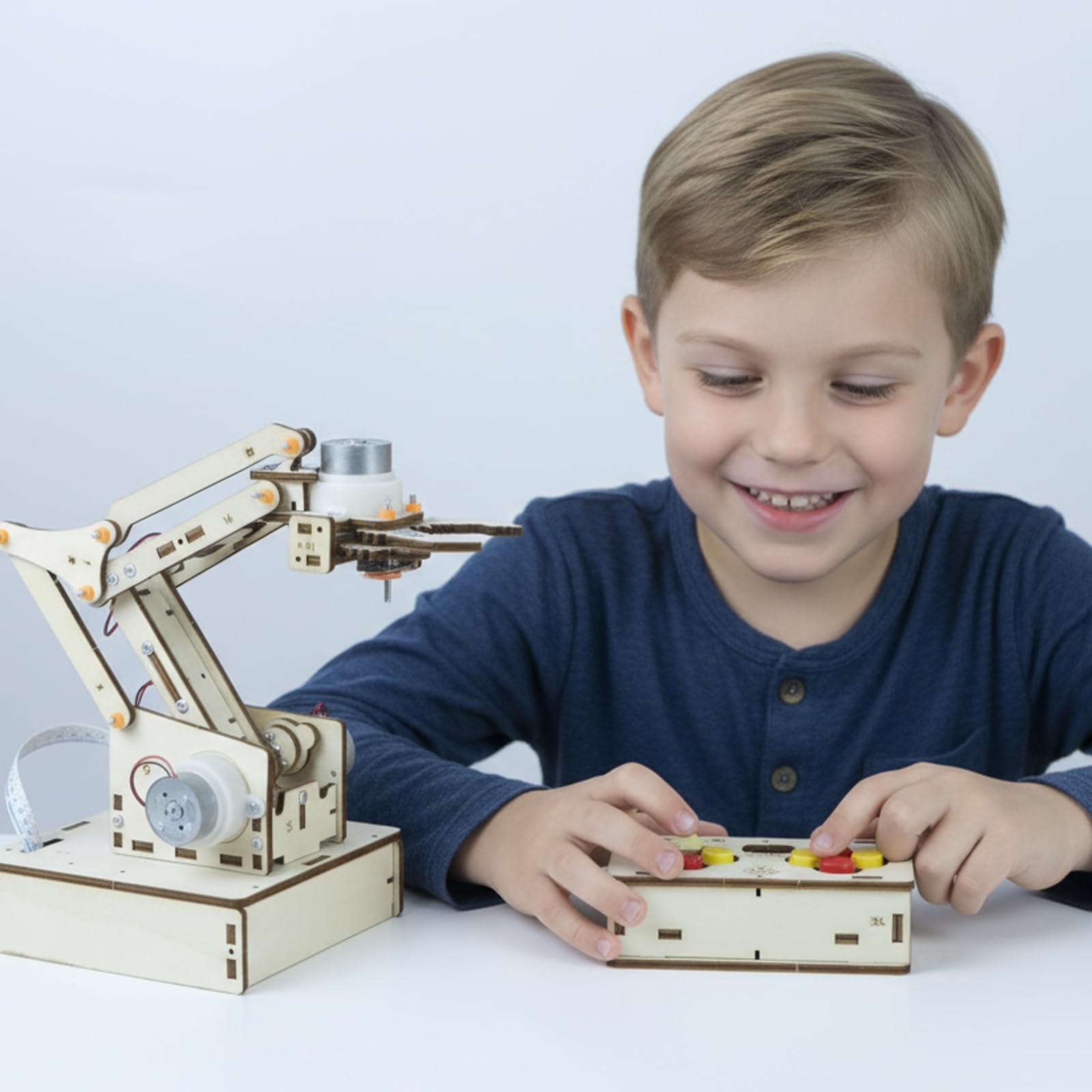 ANNISOKA Robot Arm Kits Robotics for Kids Ages 8-12-14-16 Teens A by ANNISOKA - Angle View 2