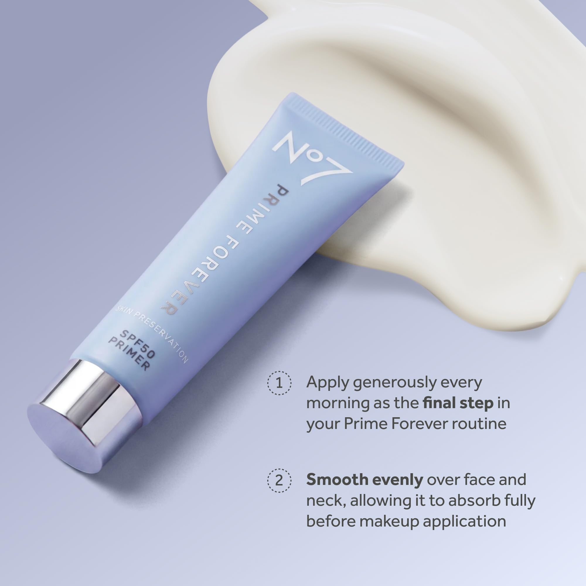No7 Prime Forever SPF 50 Makeup Primer Facial Sunscreen 1 69 - No7 Official Imagery - 8