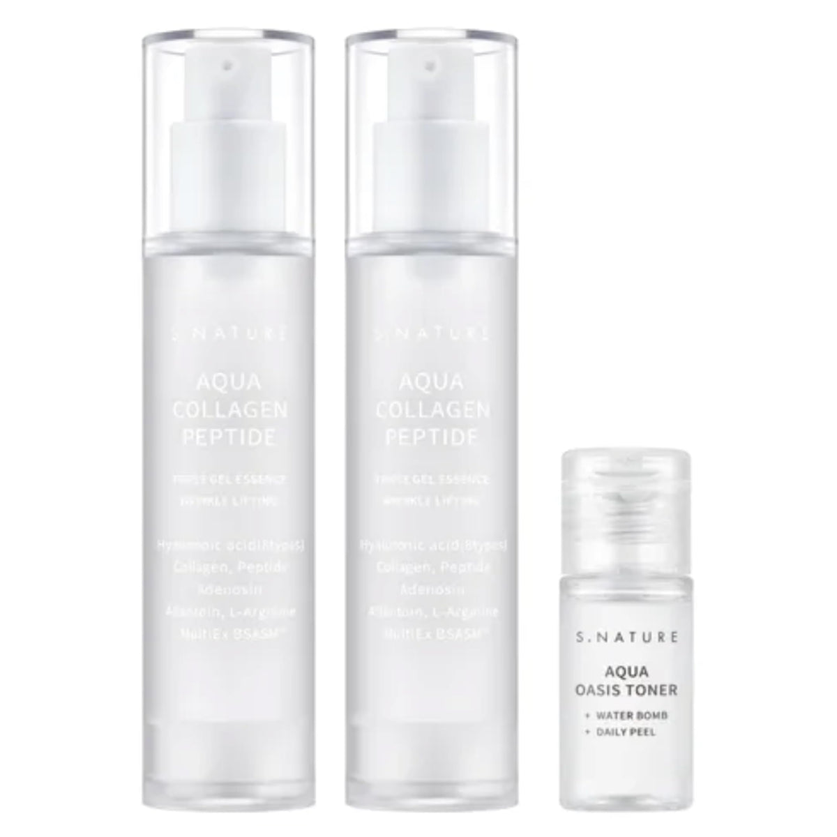 Aqua Collagen Peptide Gel Essence Duo - Premium Selection Official Imagery - 2