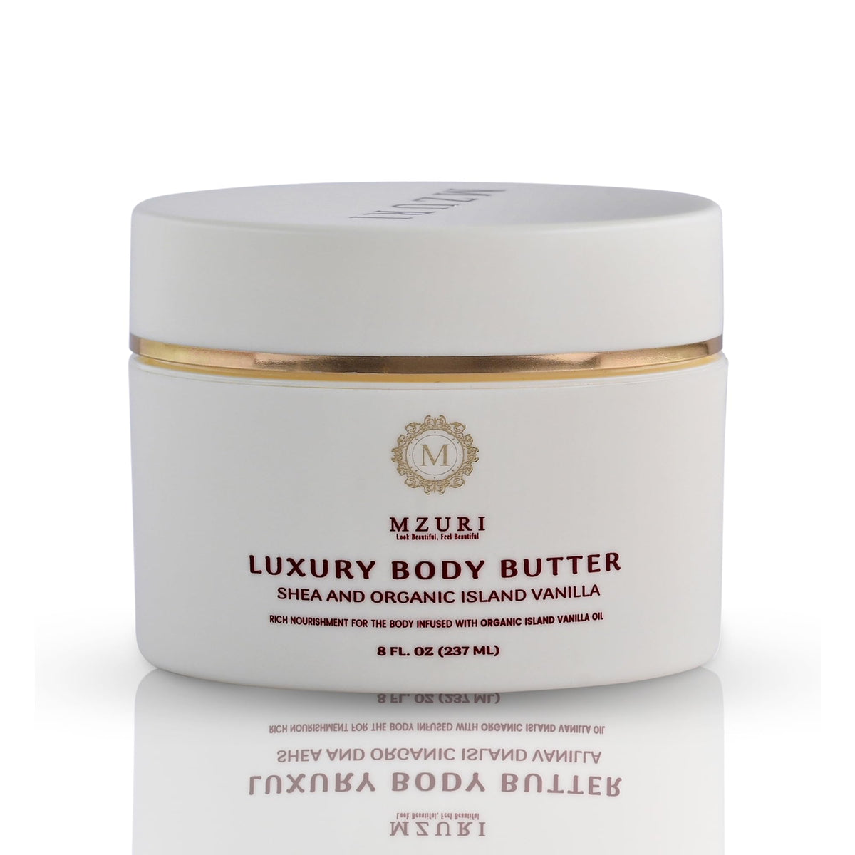 MZURI Body Butter Whipped Shea and Island Vanilla Blend Fast - MZURI Official Imagery - 2