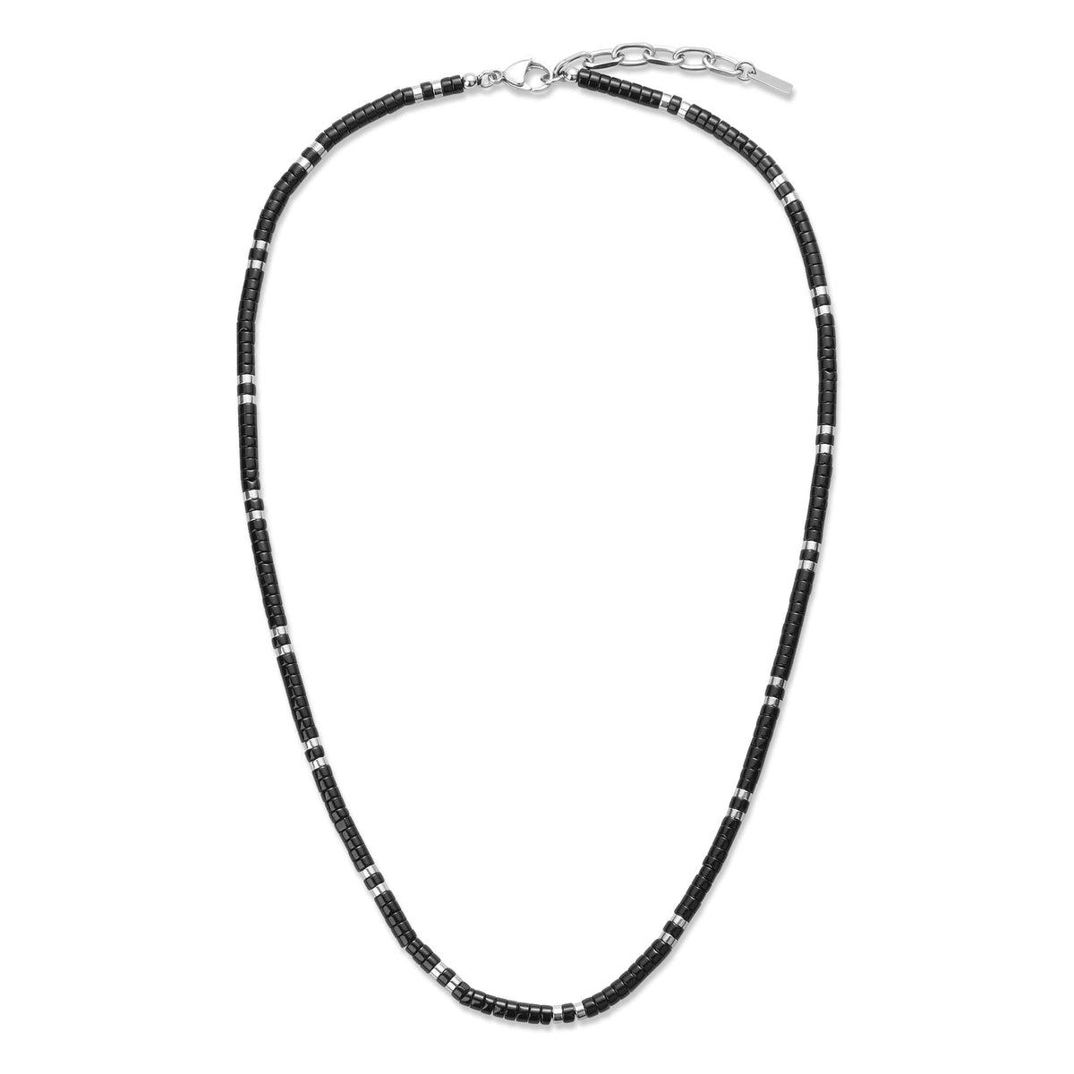 GAVU Black Stone Hematite Heishi Crystal Bracelet Beaded - GAVU Official Imagery - 8