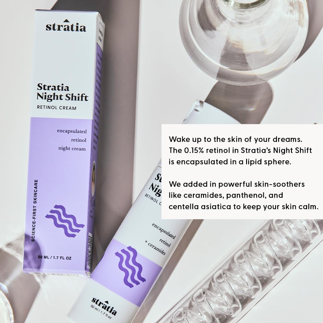 Stratia Night Shift Retinol Cream Age Defying Face - Stratia Official Imagery - 6