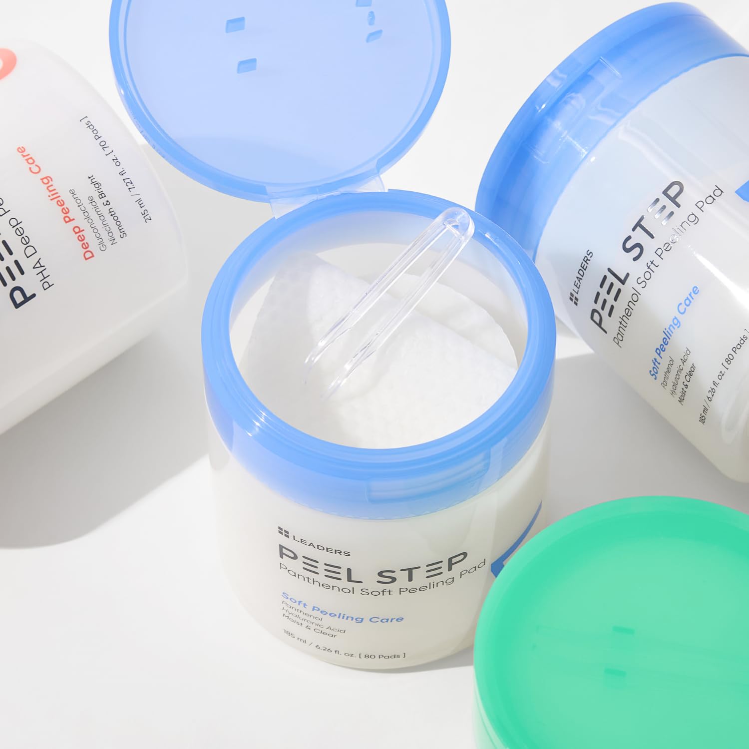 LEADERS PEEL STEP Panthenol Soft Peeling Pad - LEADERS