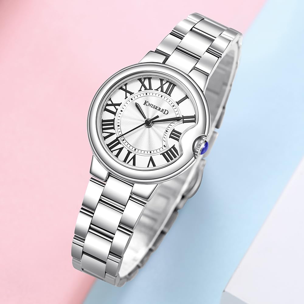 Classic Vintage Watch for Women Roman Numerals - KNISKRED Official Imagery - 4