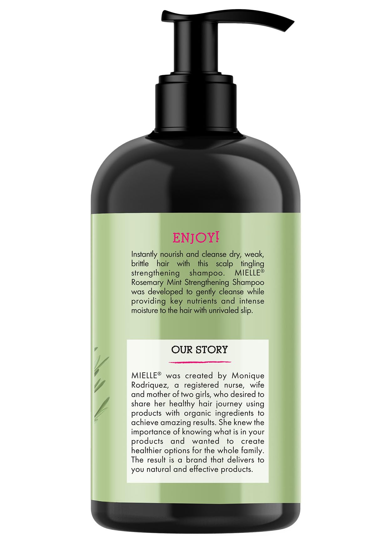 Mielle Organics Rosemary Mint Hair Strengthening Biotin Shampoo - Moisturizing - Mielle Organics Official Product View 10