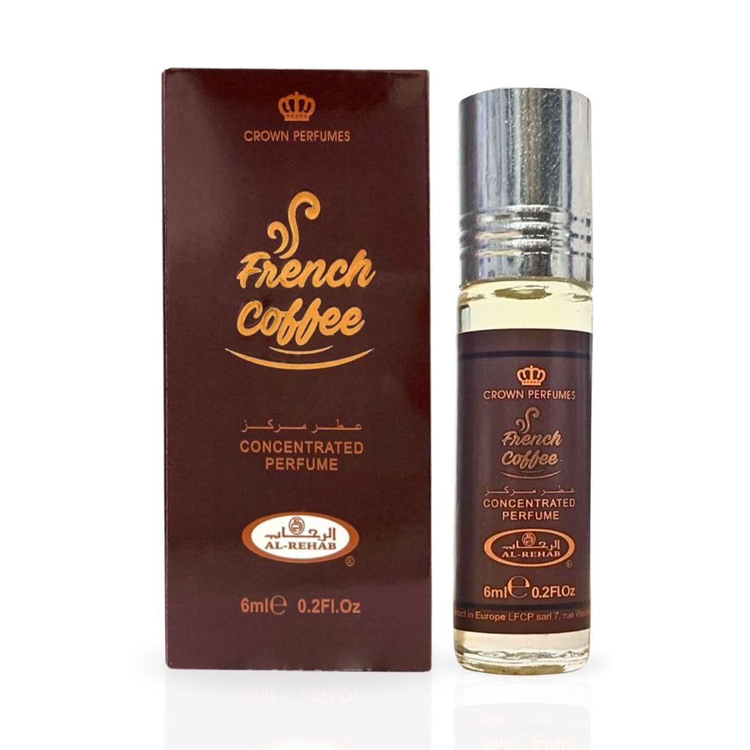 Al-Rehab French Coffee Premium Arabian Perfume Oils for Women - Product Imagery