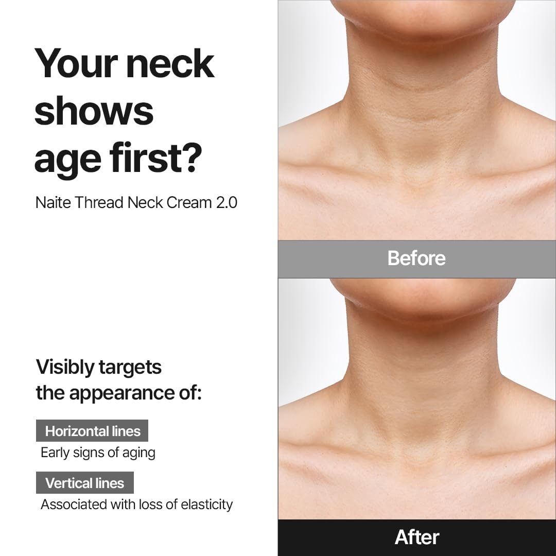 MDP+ Premium Collagen Naite Thread Neck Cream 2.0 | Skin Tightening, Firming, 3.38oz/100ml, Anti-Aging, Moisturizer Face Cream, Neck & Décolleté Wrinkles, Soft Smooth Skin - MDP Official Product View 4