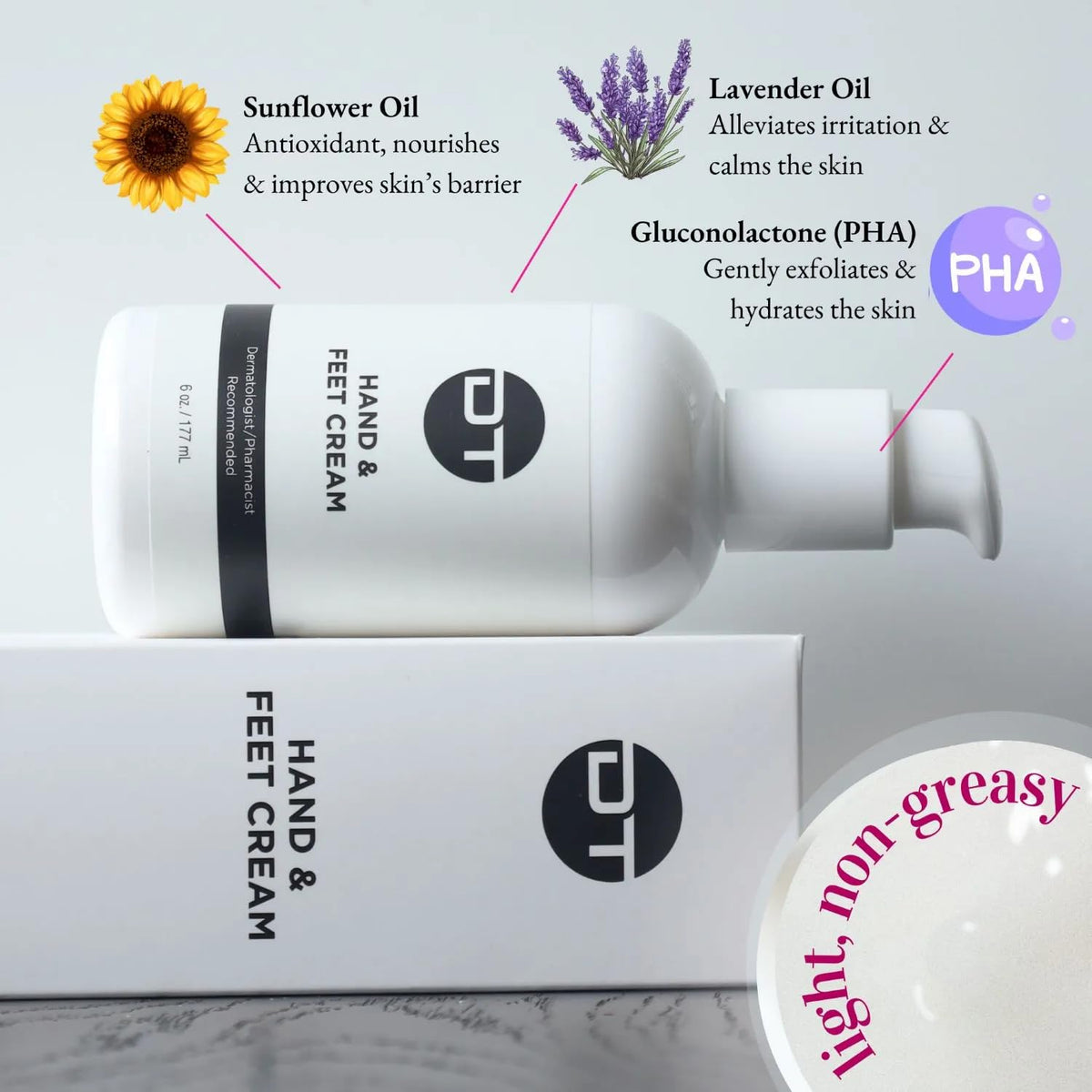 Hand Foot Cream Cracked Heel Cream with Urea Lactic Acid - DT Collagen Official Imagery - 6