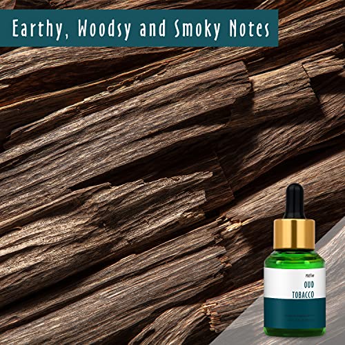 Oud Tobacco Fragrance Oil, MitFlor Single Scented Oil, Large - Product Imagery
