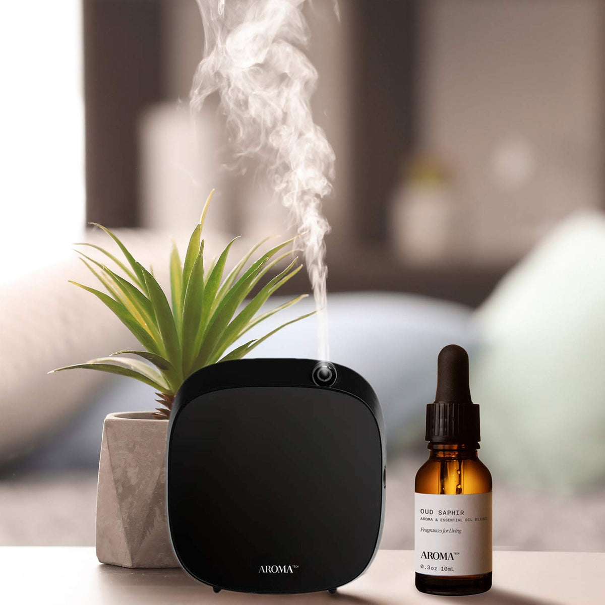Aromatech Oud Saphir Aroma Essential Oil Blend Luxury Hotel - AromaTech Official Imagery - 5