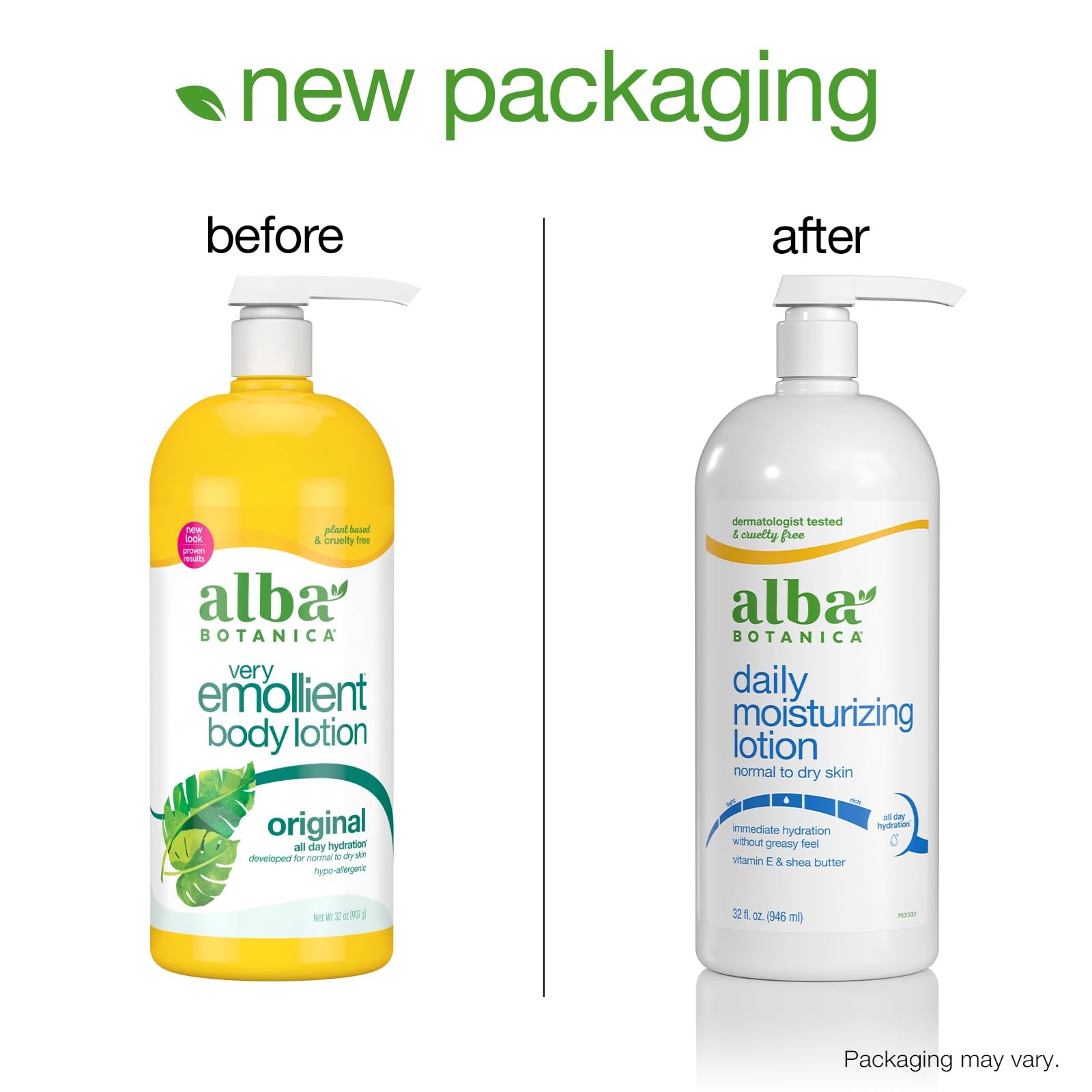 Alba Botanica Very Emollient Body Lotion Original 32 oz.