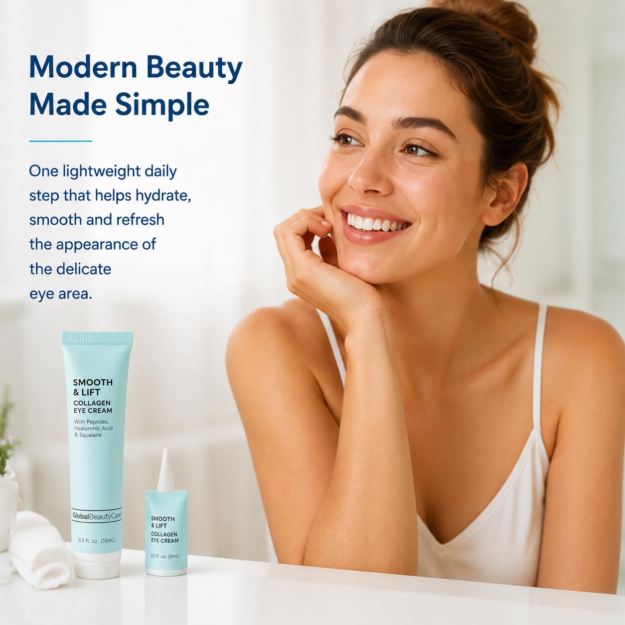 Global Beauty Care Smooth &amp; Lift Collagen Eye Cream - Global Beauty Care