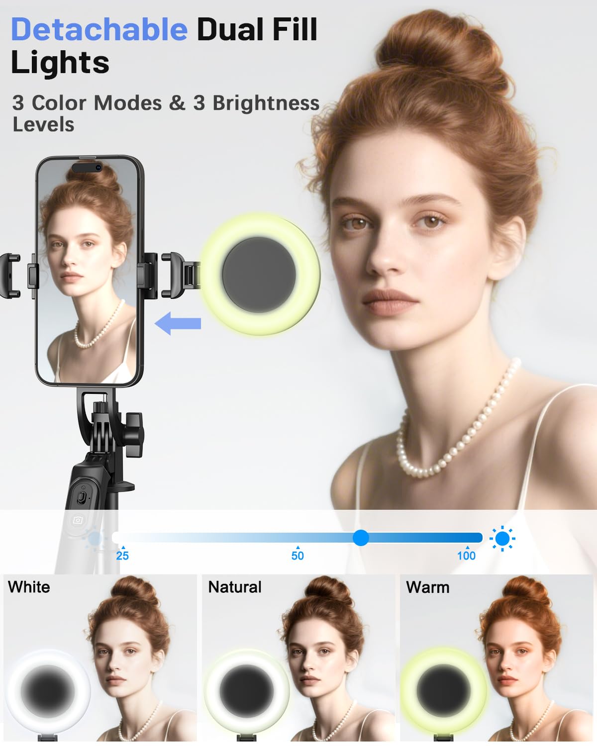 Vlogging Kit for iPhone Android 71 Selfie Stick Tripod for - Yeaki Official Imagery - 4