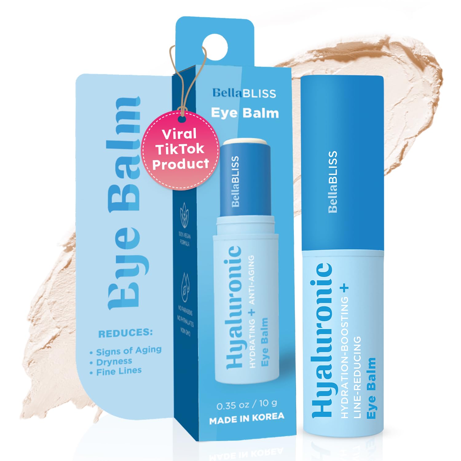 Bella Bliss Collagen Eye Balm Stick for Dark Circles, Puffiness & Wrin - View 9