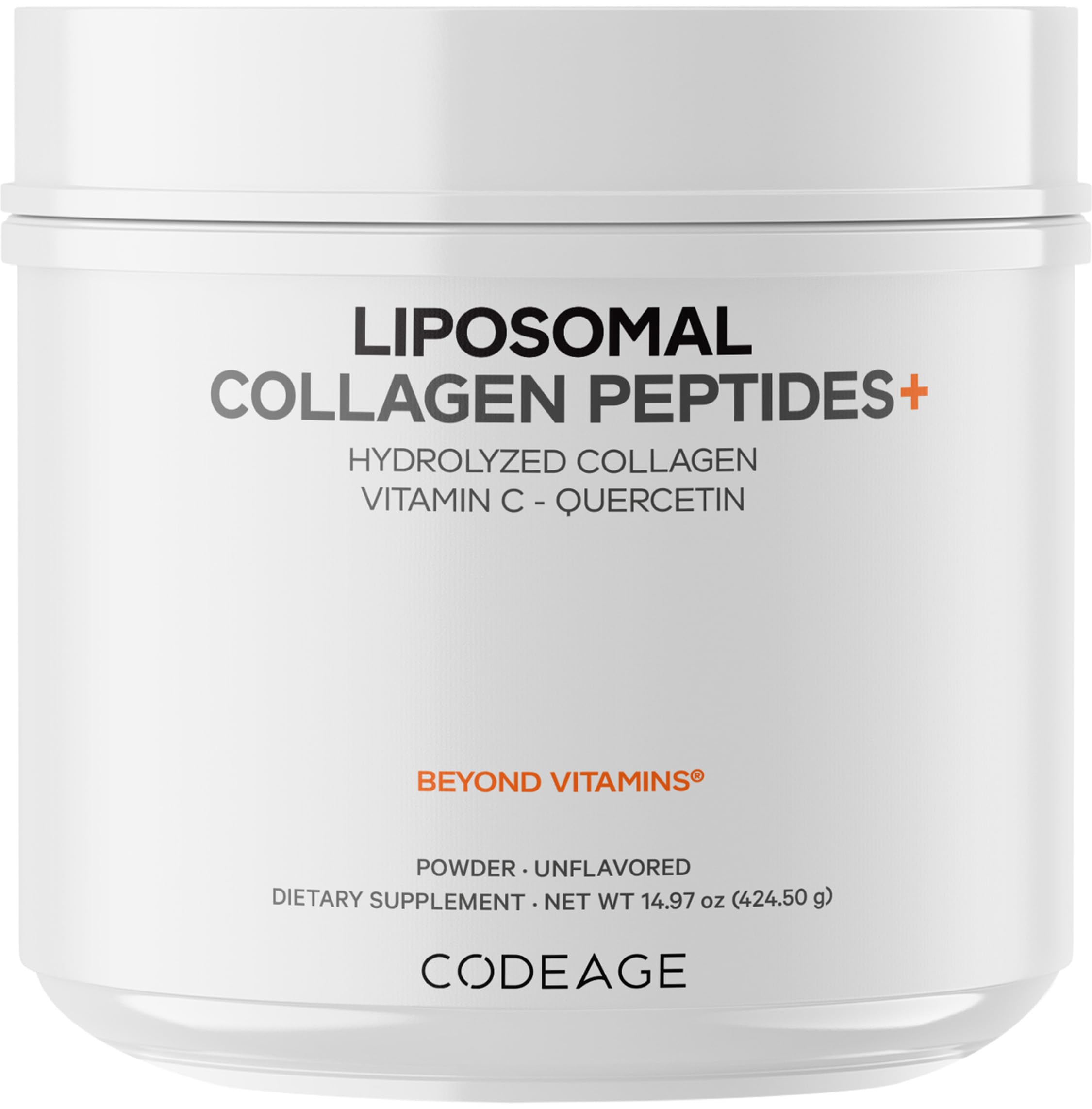 Codeage Liposomal Collagen Peptides Powder Vitamin C - Codeage Official Imagery - 2