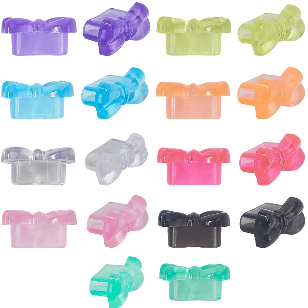 SUNNYCLUE 45Pcs Colorful Dust Plugs Type-C Port Covers