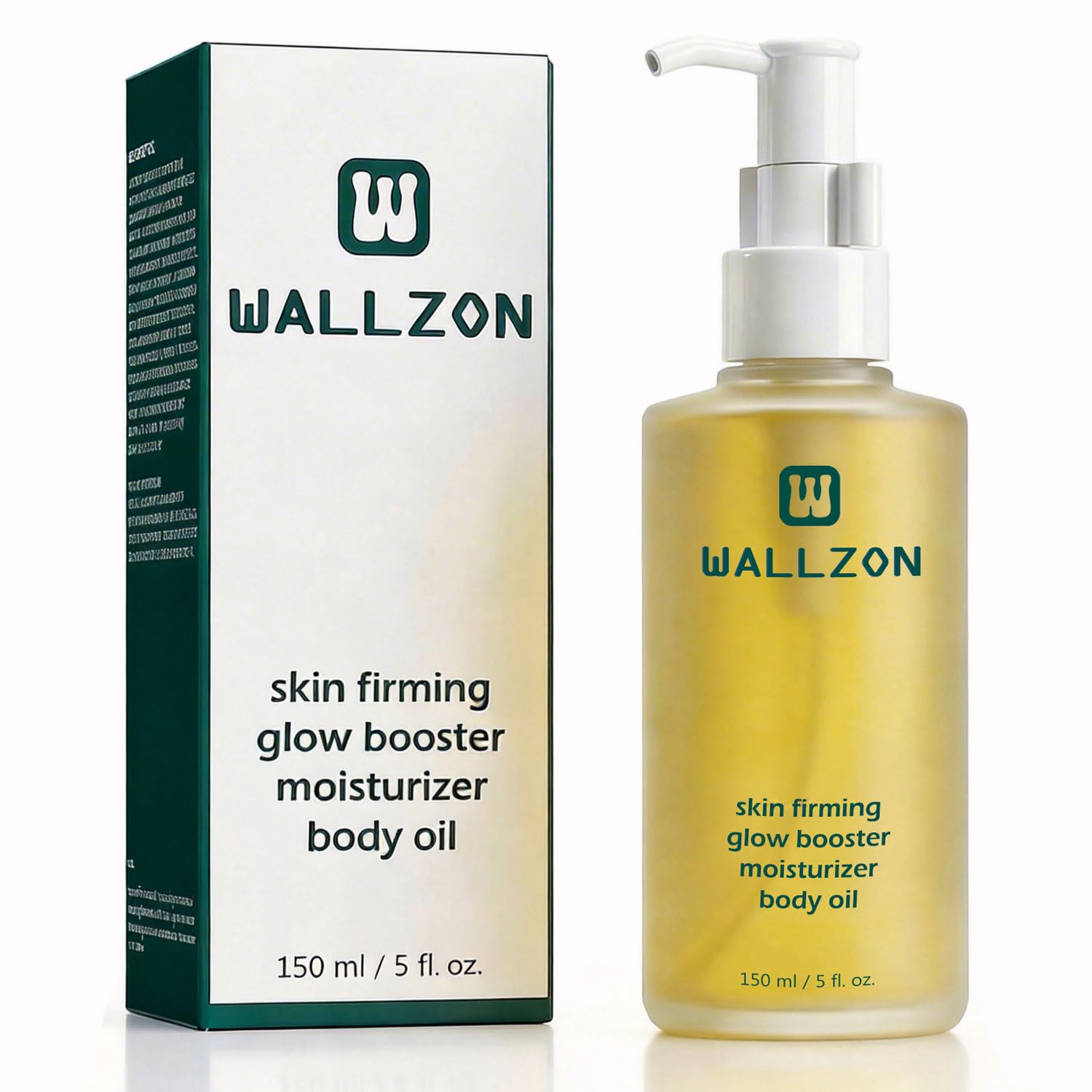 Undaria Extract Firming Body Oil 5 oz Hydrating Seaweed Body - WALLZON Official Product Imagery - 2