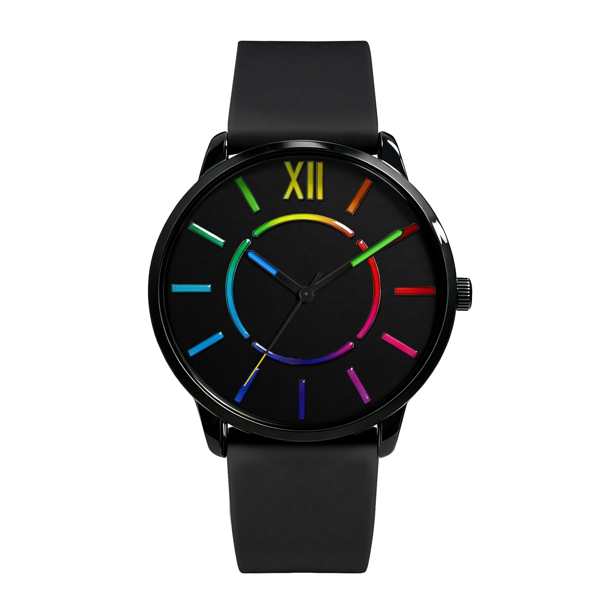 Bisley Watch for Women Men Large Face Silicone Waterproof Watch - Product Imagery