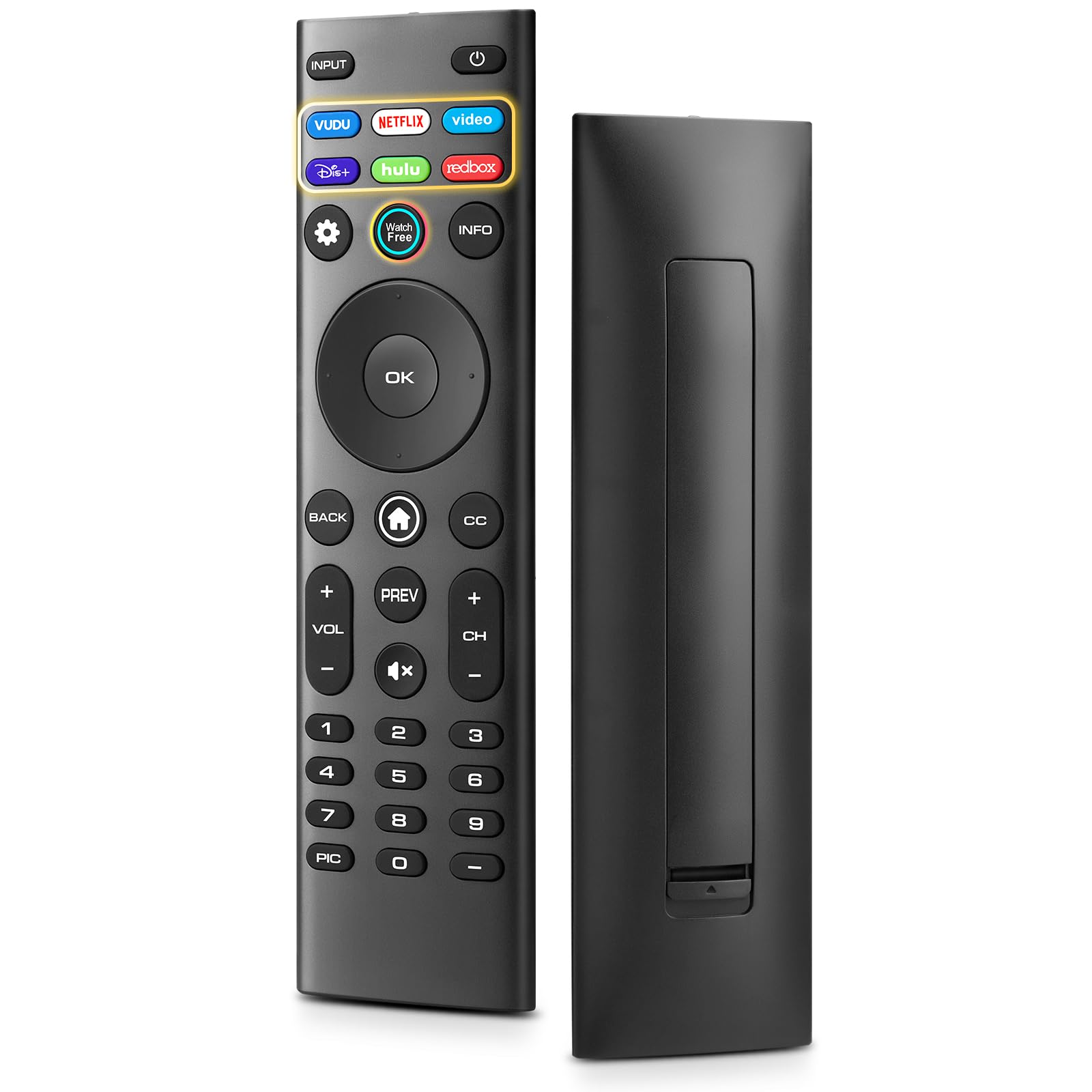 Angrox for VIZIO Smart TV Remote Replacement,Universal Control XRT140 for VIZIO - Angrox Official Product View 1