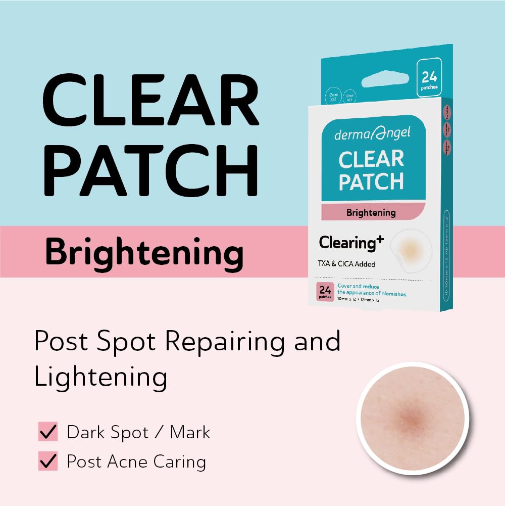 Dark Spot Patches Blemish Patches with Hydrocolloid TXA CICA - DERMA ANGEL Official Imagery - 4