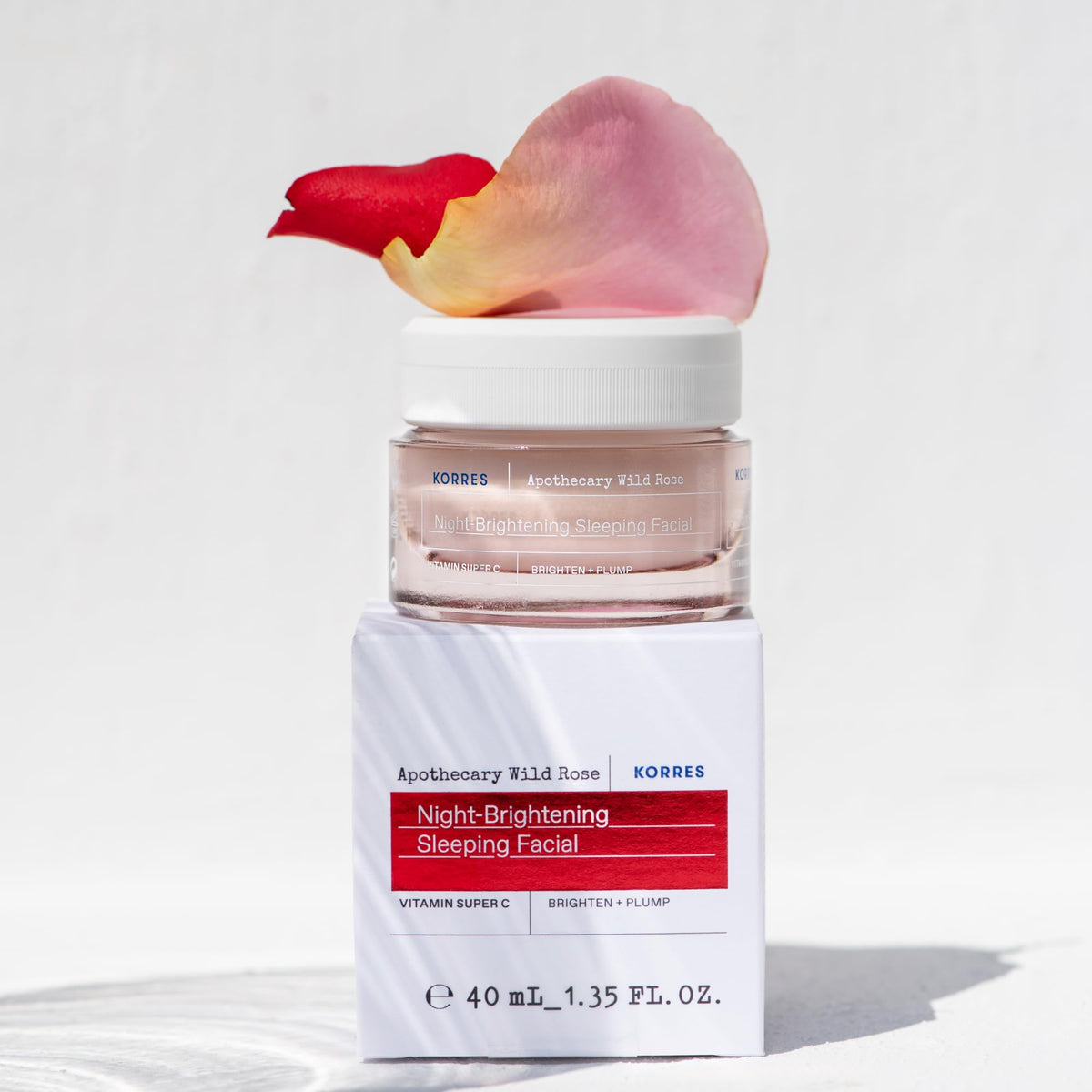KORRES Wild Rose Skin Brightening Night Cream 40 ml - KORRES Official Imagery - 7