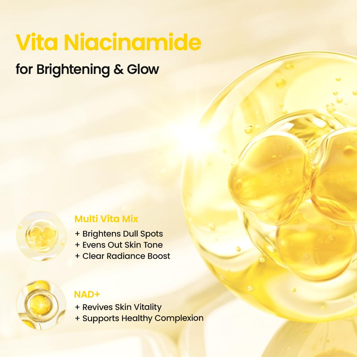 BIODANCE Vita Niacinamide Eye Cream Under Eye Cream for Dark - BIODANCE Official Imagery - 6