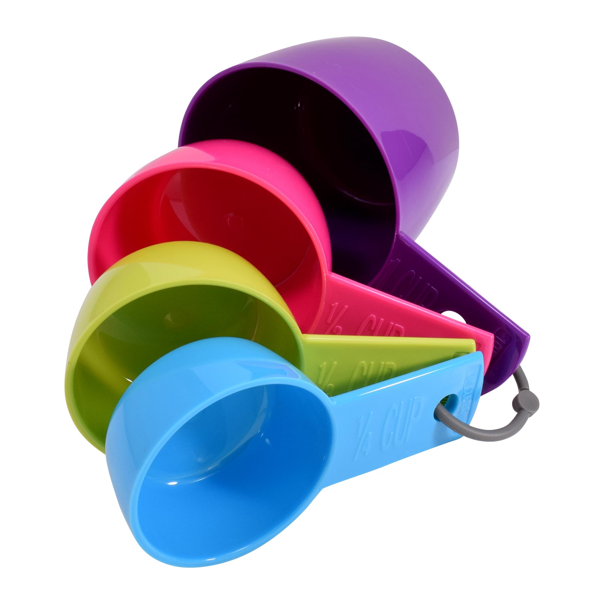 R&M International Colorful Measuring Spoons, 5-Piece Set - View 6