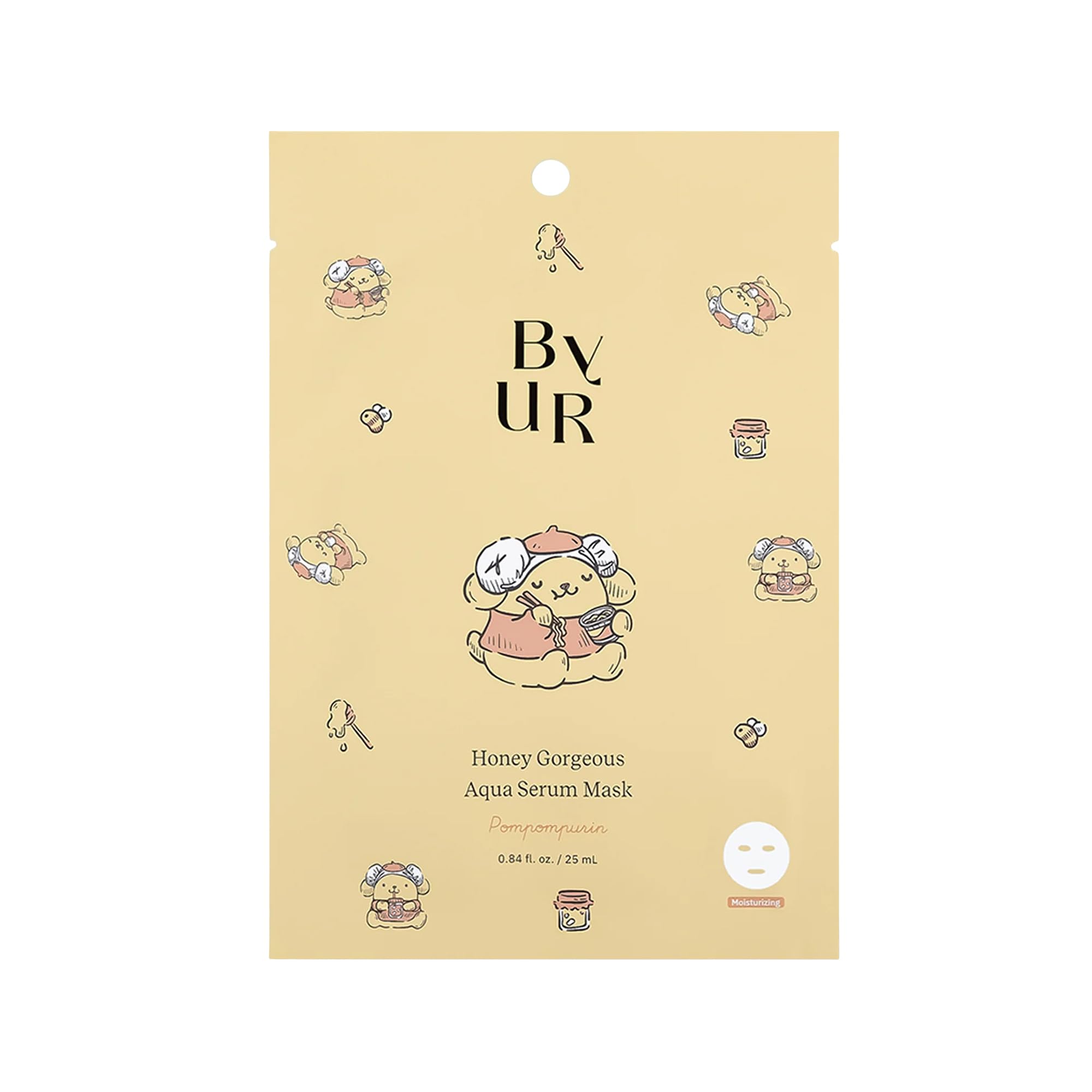 ByUR Honey Gorgeous Sanrio Character Daily Aqua Serum Mask (1 - ByUR
