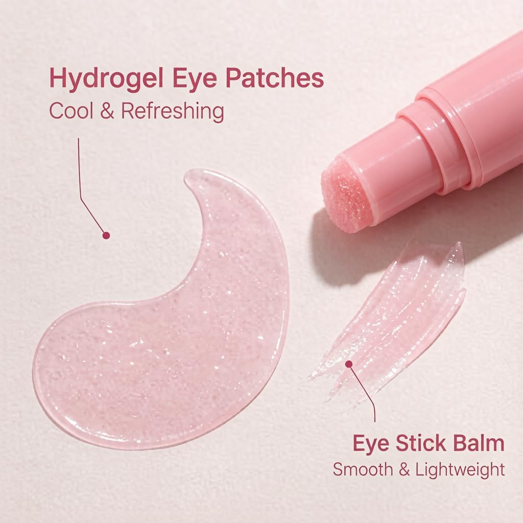 Collagen PDRN Caffeine Multi Balm Stick Eye Patches 0 35 oz - Mitoralis Official Imagery - 4