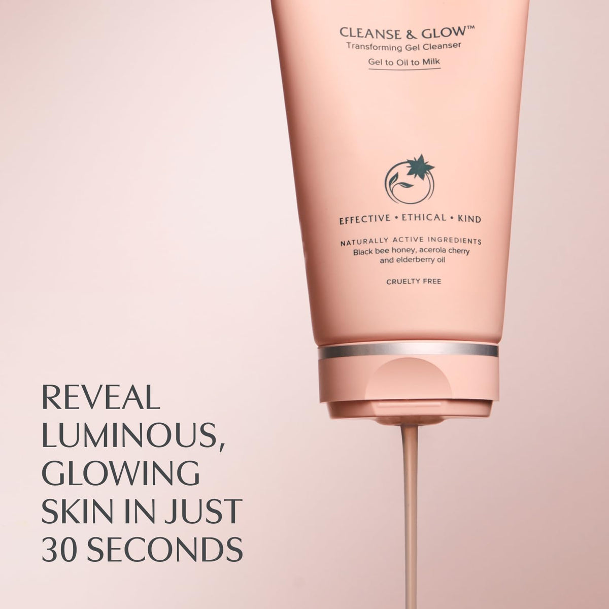 Liz Earle Cleanse Glow Transforming Gel Cleanser Face Wash - Liz Earle Official Imagery - 5