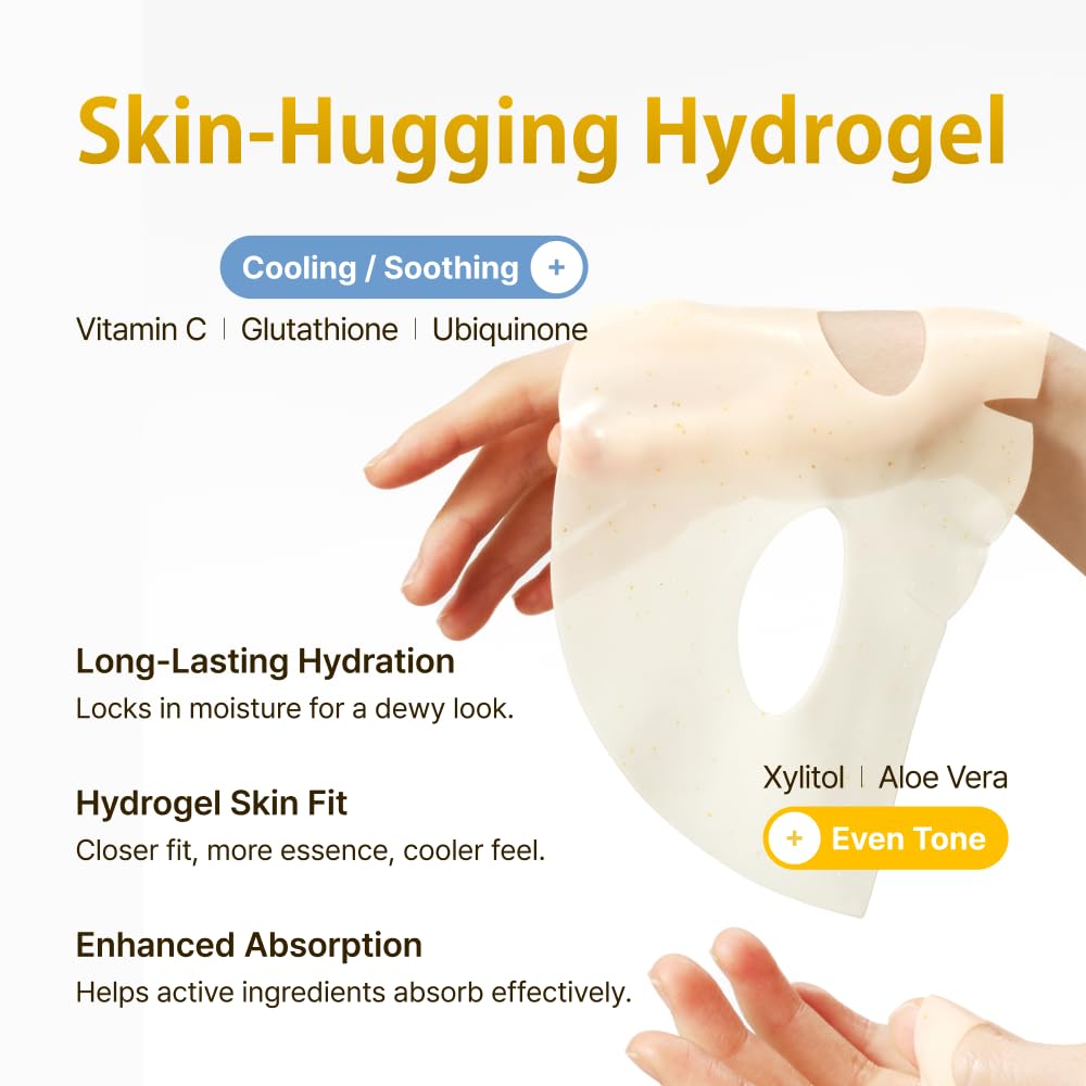 FORHERTZ Melaless Vita Icing Mask Ampoule Infused Hydrogel - forhz Official Imagery - 7