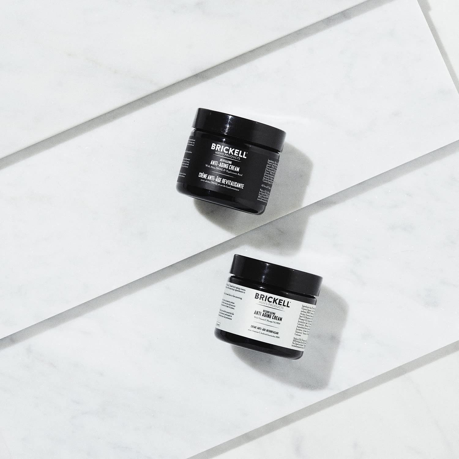 Brickell Men s Day and Night Anti Aging Cream Routine With - Brickell Men's Products Official Imagery - 2