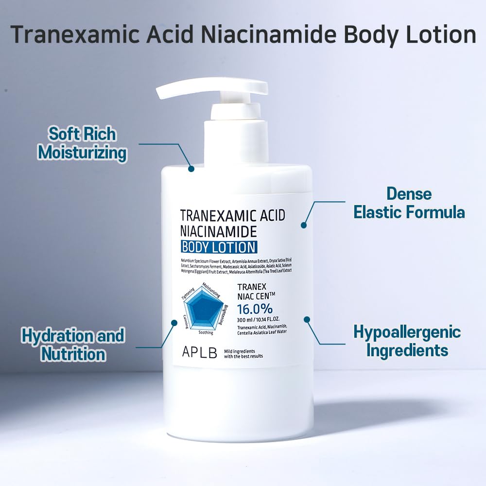 APLB Tranexamic Acid Niacinamide Body Lotion - TRANEX NIAC CEN™ 16.0% 10.14 FL.OZ Kor - APLB Official Product View 7
