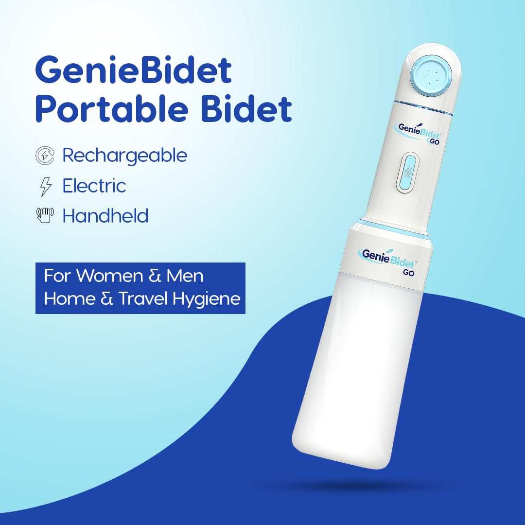 Upgraded 2025 Portable Bidet Rechargeable - GenieBidet Official Imagery - 4
