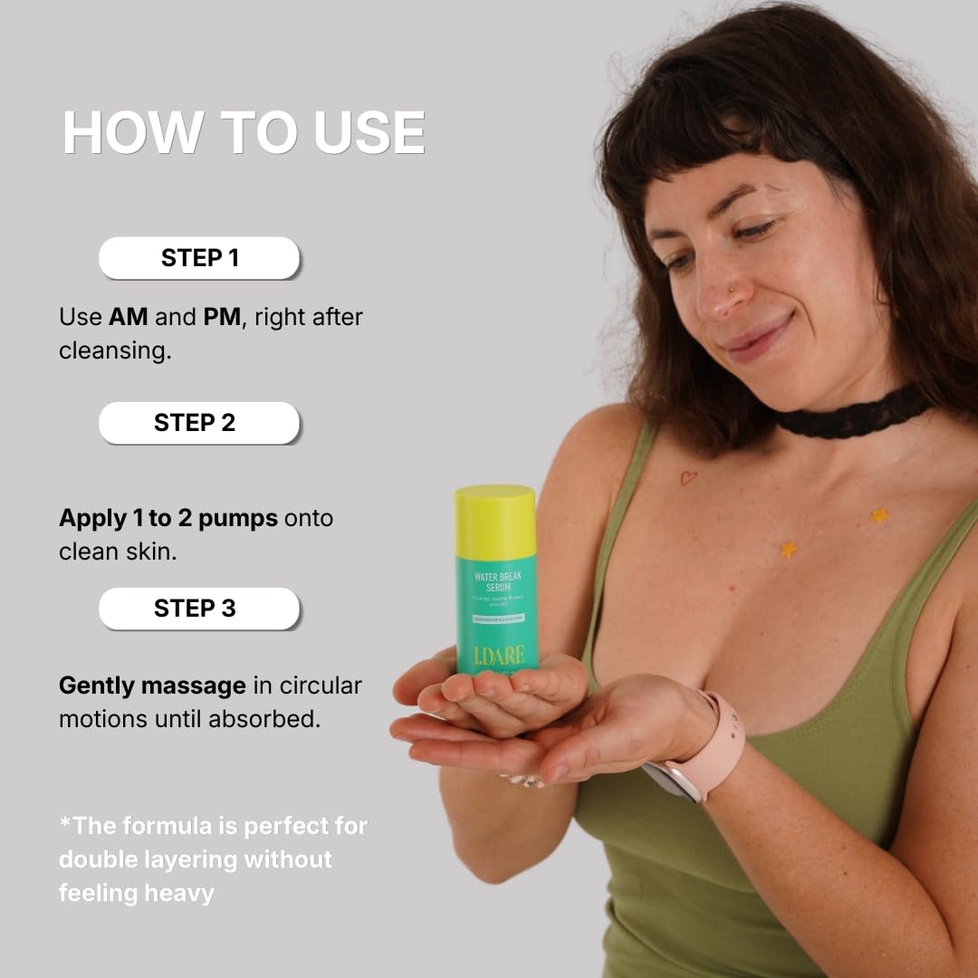 I DARE Water Break Serum Skin Barrier Repair with Ceramide - I.DARE Official Imagery - 7