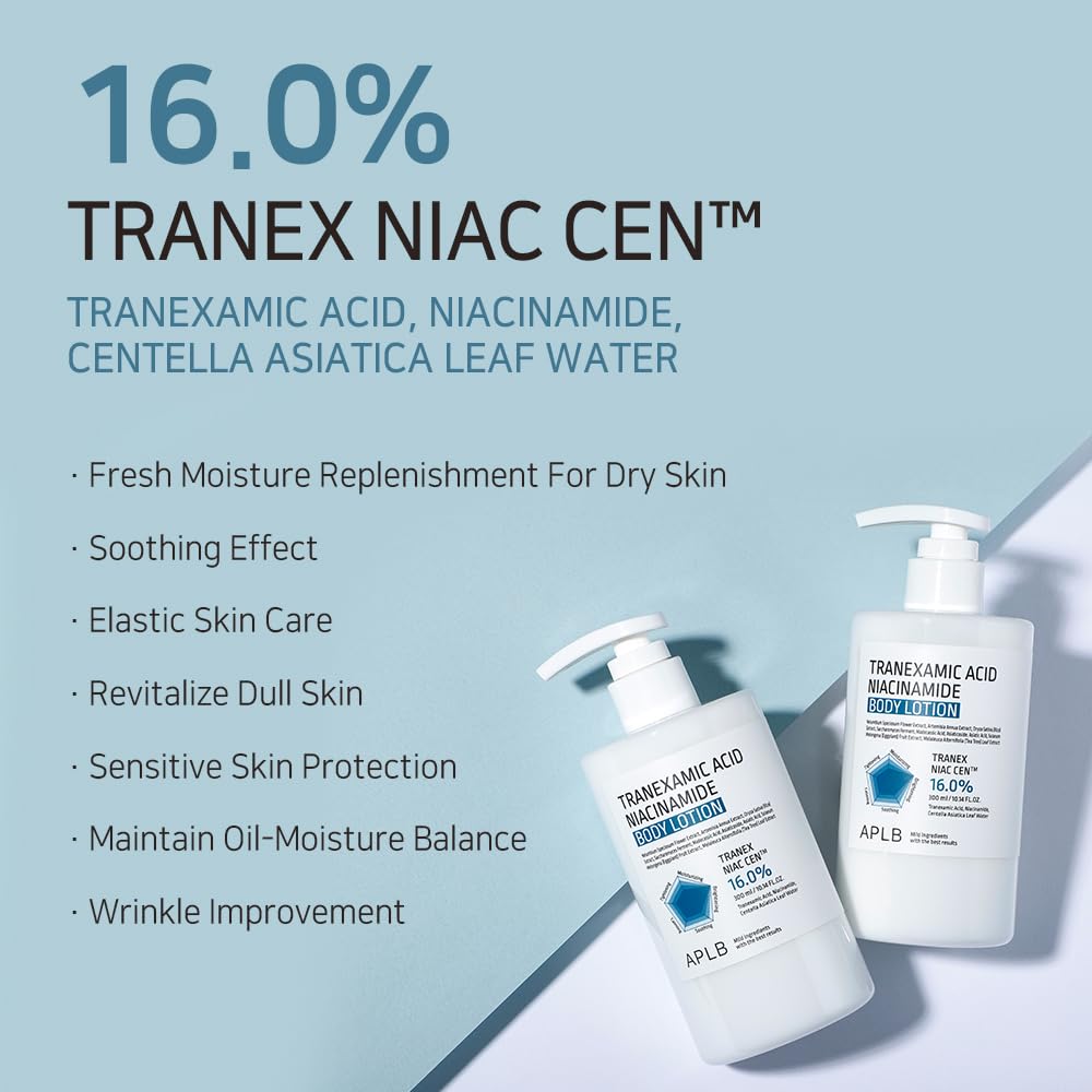 APLB Tranexamic Acid Niacinamide Body Lotion - TRANEX NIAC CEN™ 16.0% 10.14 FL.OZ Kor - APLB Official Product View 4