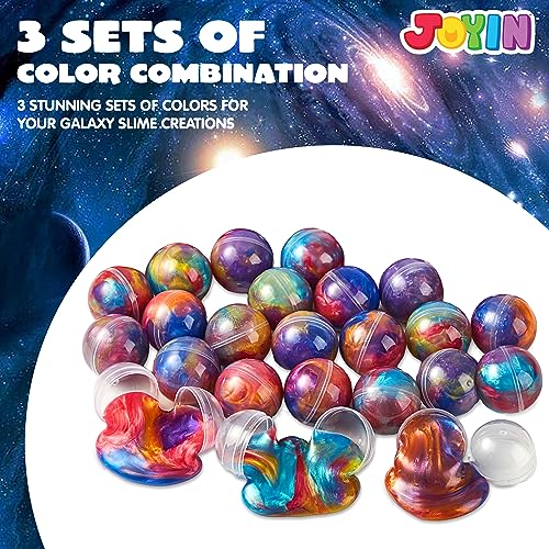 JOYIN Slime Party Favors, 24 Pack Galaxy Slime Ball - Stretchy, - Product Imagery