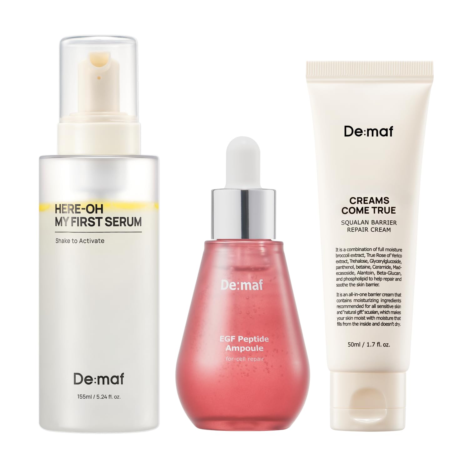 De:maf Demaf Rejuvenate Your Glow Routine Set for Dry and Aging Skin - View 2
