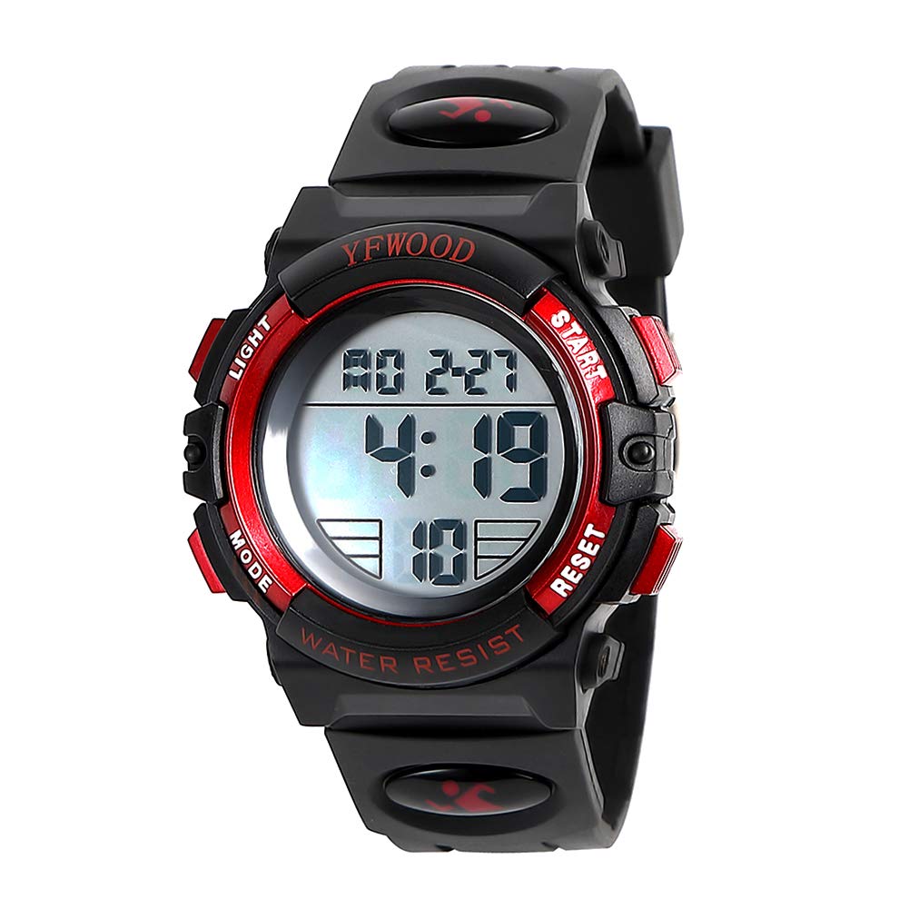 YFWOOD Kids Digital Watch for Boys 5-15, Waterproof Kids Watch Boys - View 10