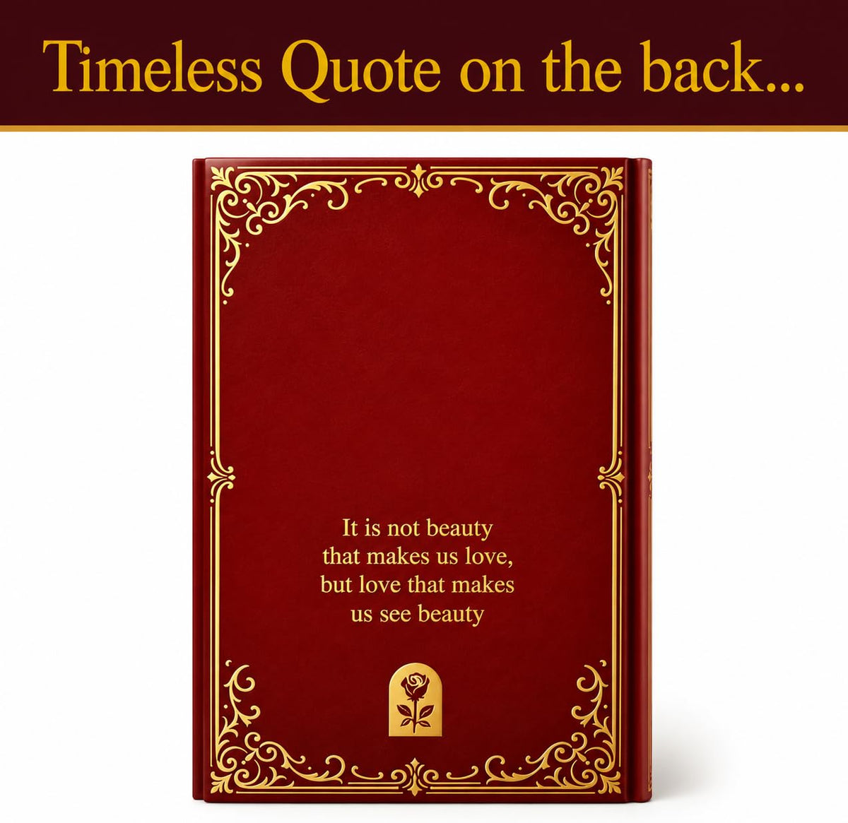 Beauty and the Beast Inspired Book Shaped Ceramic Vase - ASVP Shop Official Imagery - 5