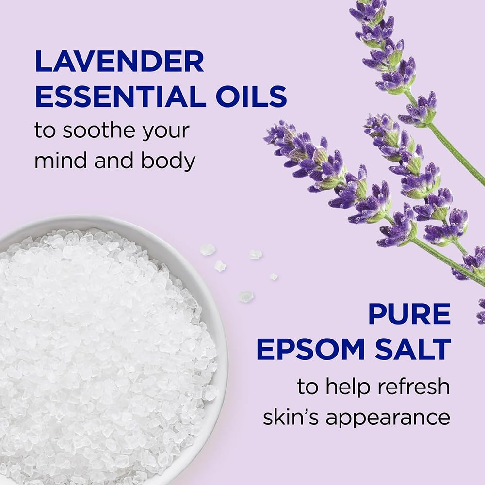Dr Teal's Pure Epsom Salt Body Scrub, Soothe & Sleep with Lavender Essential Oils - Dr Teal's Official Product View 7