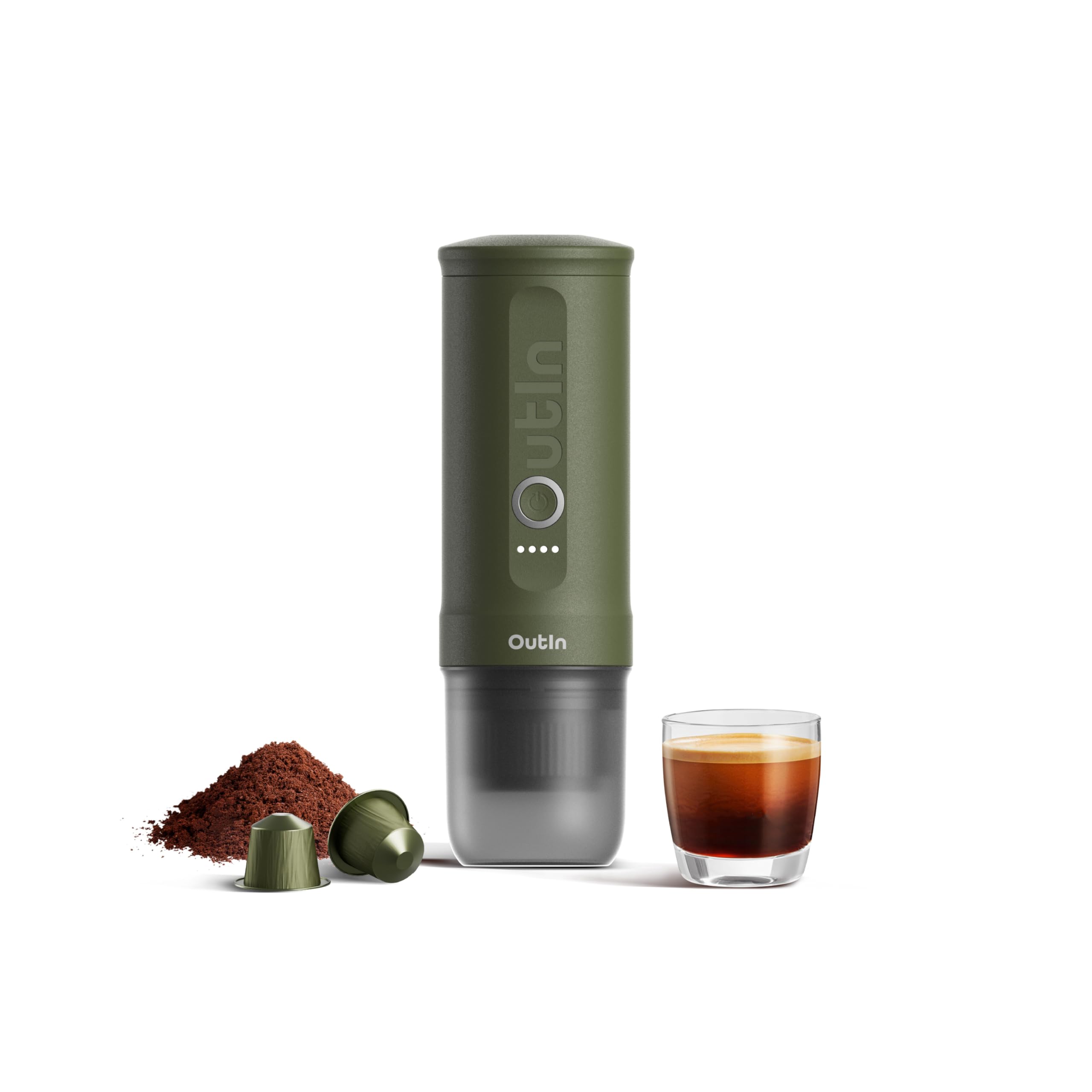 OutIn Nano Portable Espresso Machine – Travel Coffee Maker