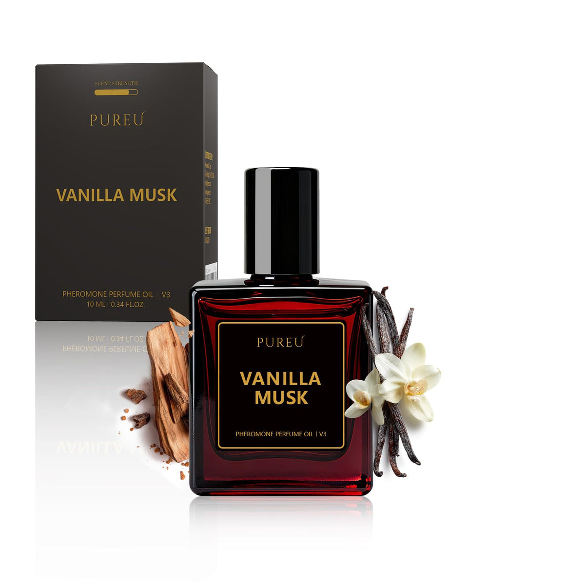Pheromone Perfume for Woman Vanilla Musk Perfume Long - PUREU Official Product Imagery - 1